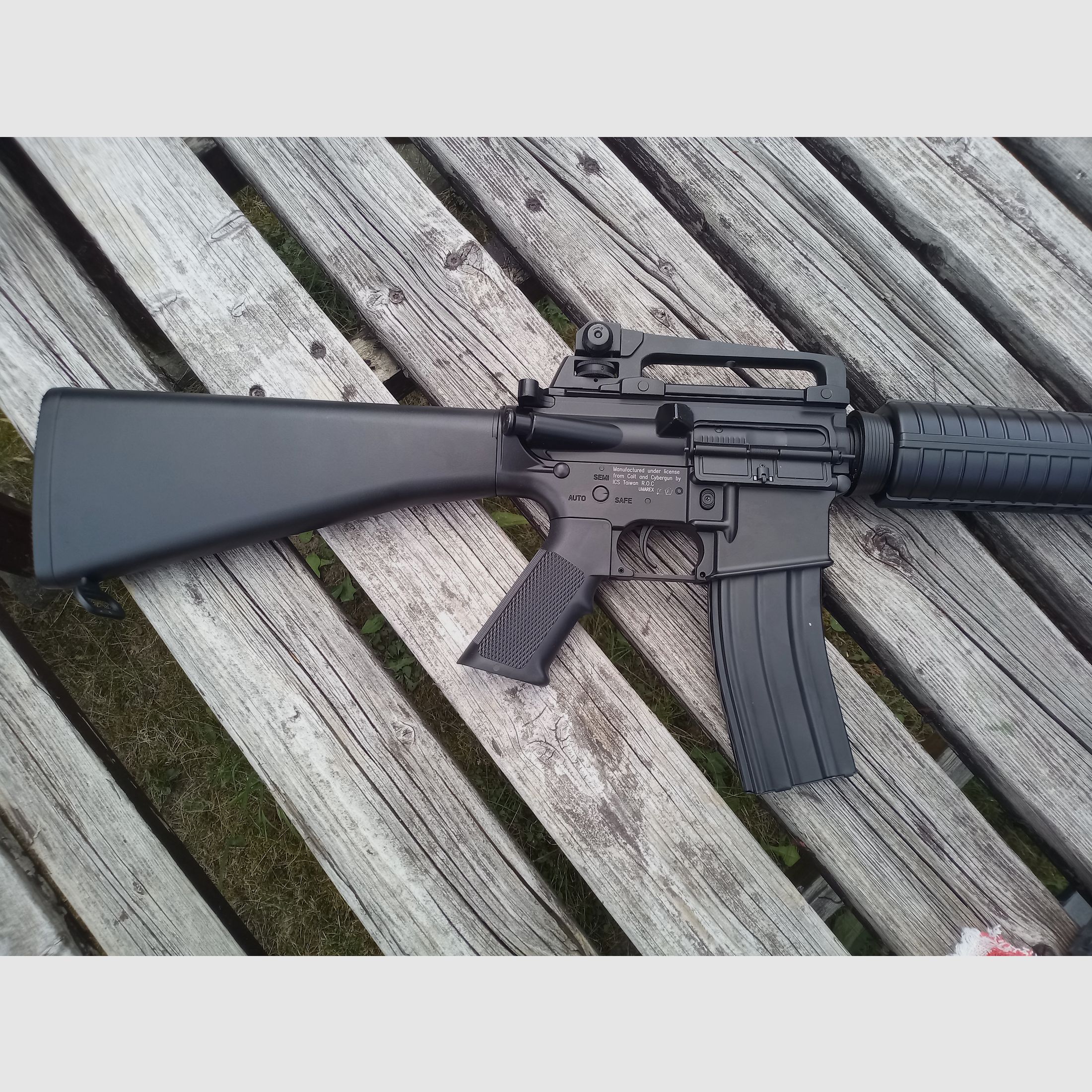 S-AEG Sturmgewehr Colt M16 A3  1,7 Joule ab 18 Jahren F Zeichen  ICS