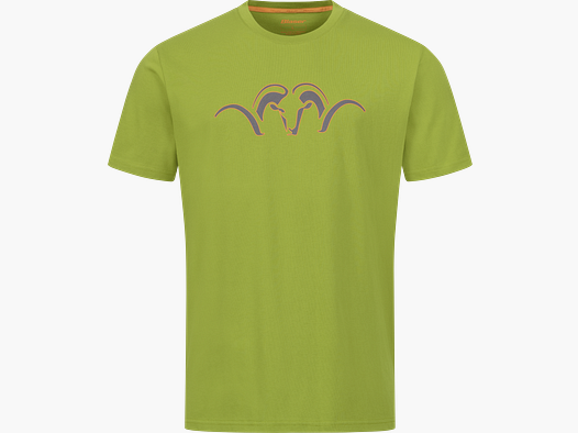 Men's Outline T-Shirt 26 Argali Vivid Green M