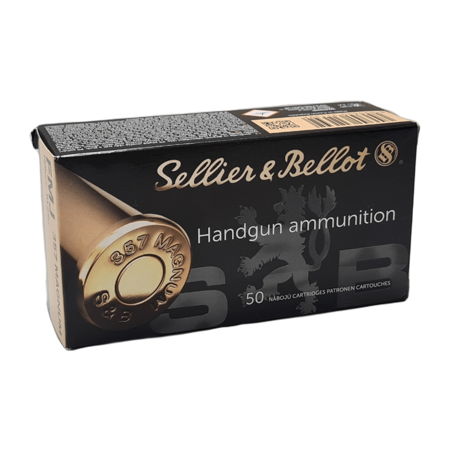 Amunicja Sellier & Bellot 357 Magnum 10,25g 158grs FMJ