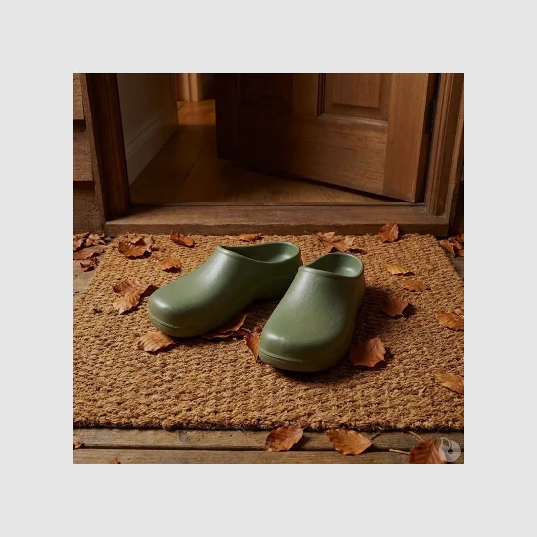 Groene Plastic Instapklompen voor Heren, afbeelding 5 van 8
