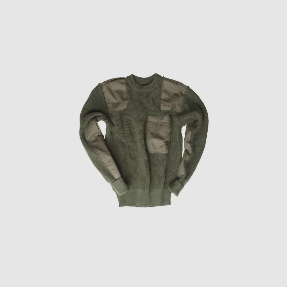 BW PULLOVER NACH TL - OLIV - POLYACRYL