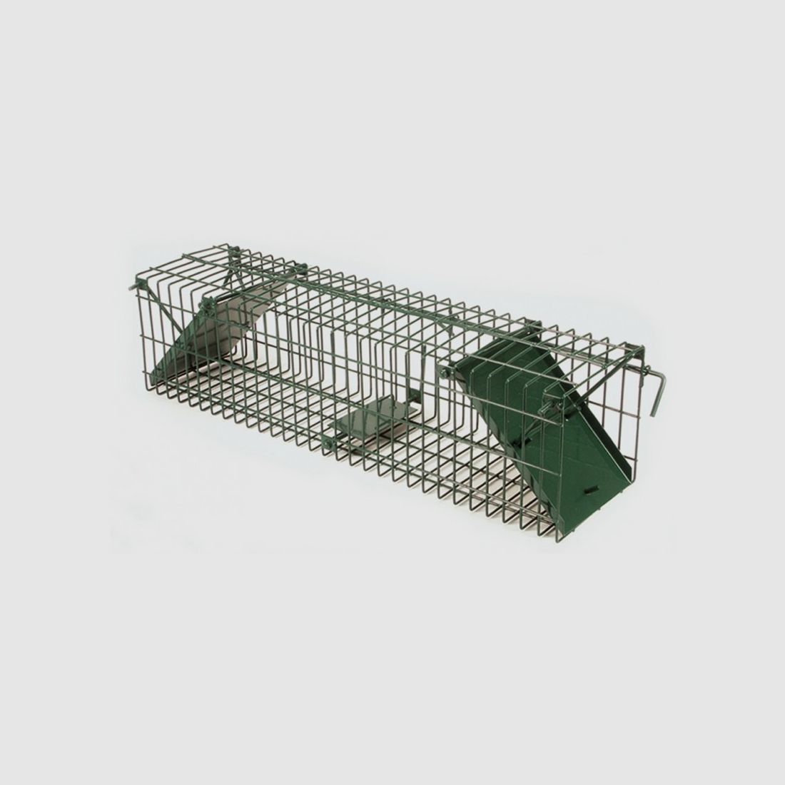Trampa a resorte para nutrias y zorros con dos entradas 140 x 30 x 33
