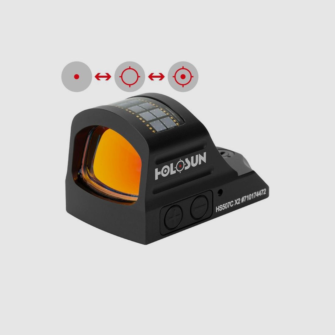 HOLOSUN 507C-X2 - Czerwony