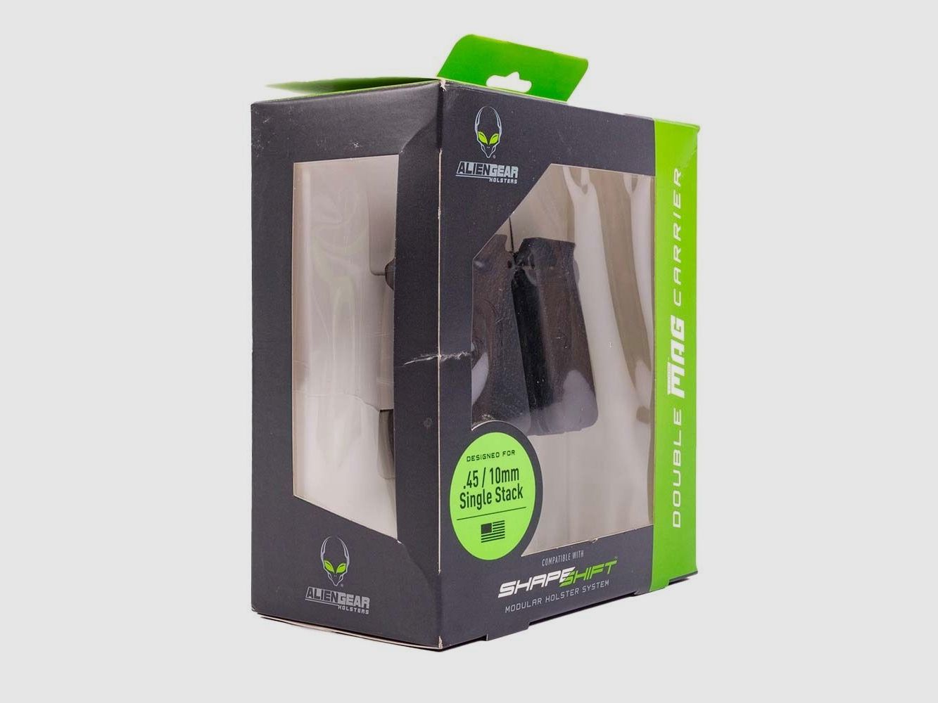 Aliengear Holsters Double Mag Carrier .45 ACP singe stack