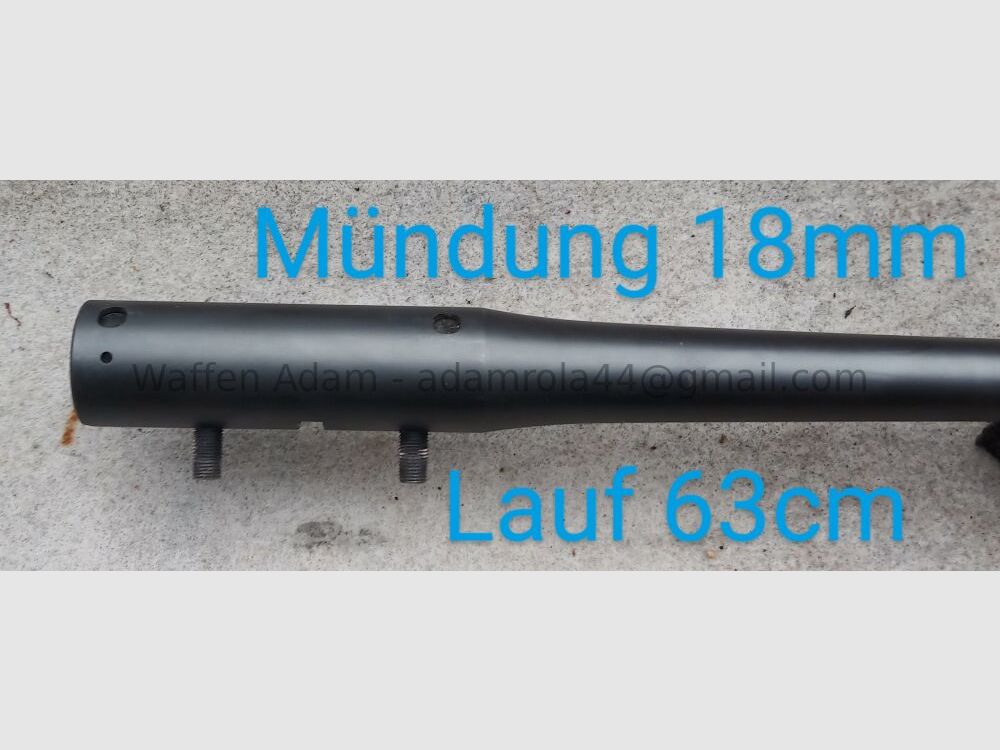 Blaser R93 wymienny luf 63cm