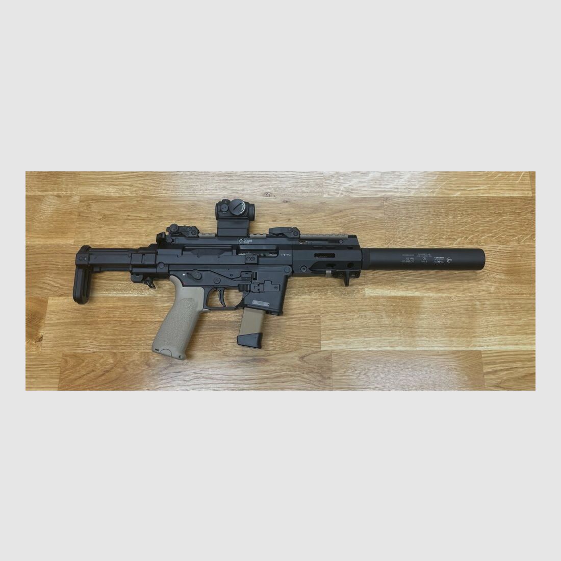 B&T AG SPC9 PDW G - halbautom. Pistole 9mmLuger - Typ Glock 9mm Magazine ähnlich GHM9 APC9 Pro - SPC9 Selbstladekarabiner / SLK/PCC