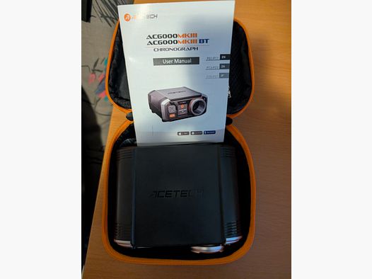 ACETECH AC6000 - Chronograph - Speed Tester (Wie Neu)