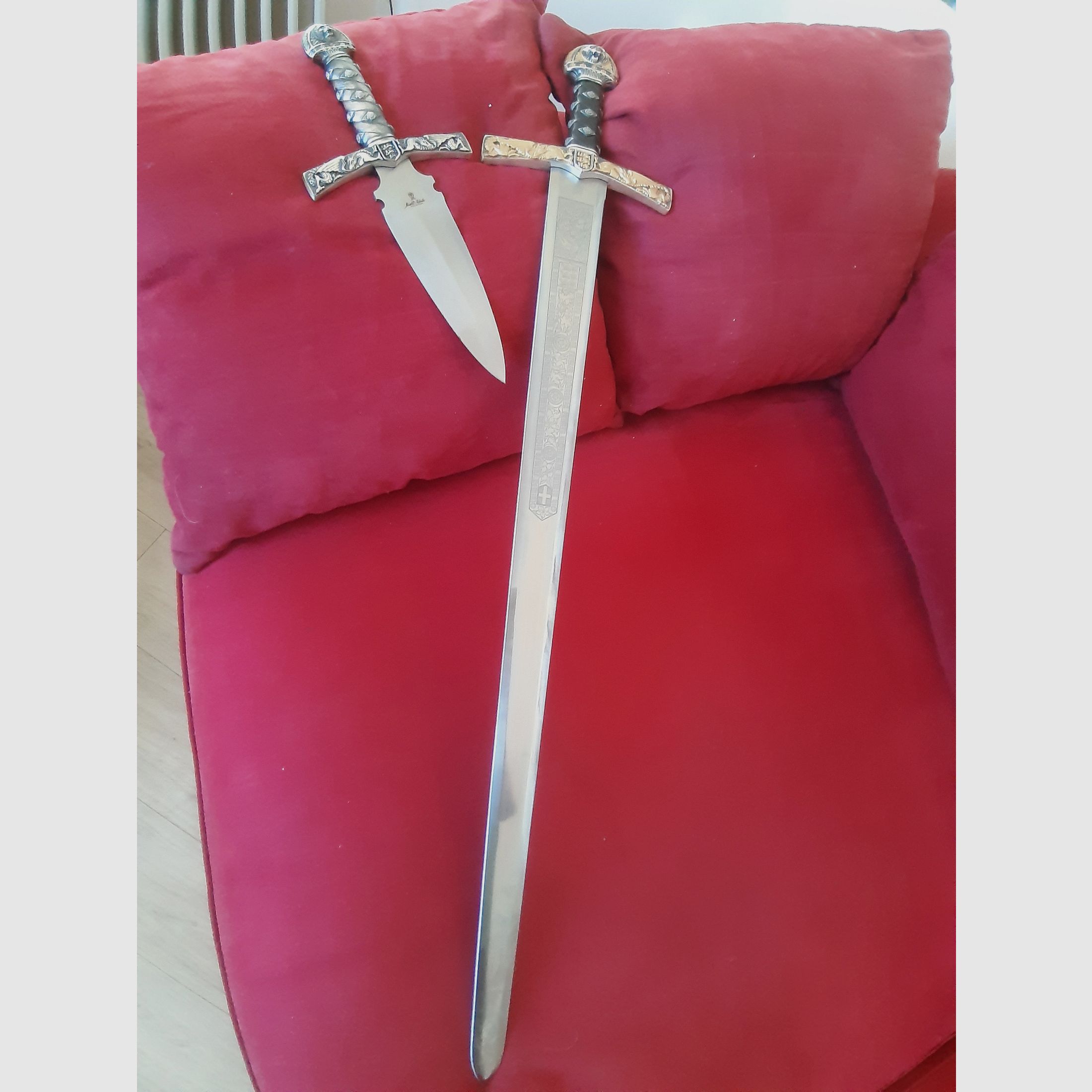 TOP---AFFARE--- SPADA & PUGNALE di RE CUORE DI LEONE