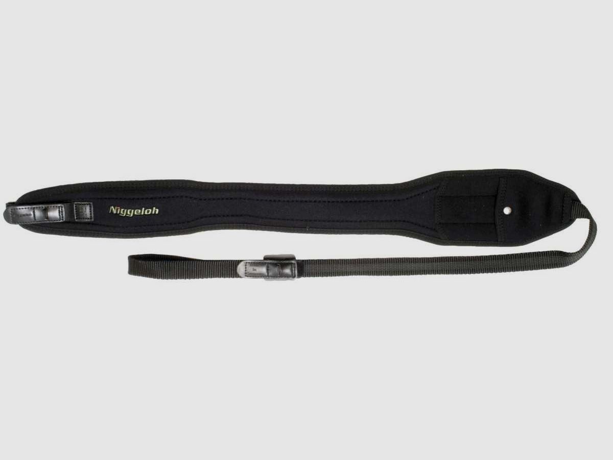 Padded neoprene sling for rifle - Niggeloh - Black, image 3 of 4