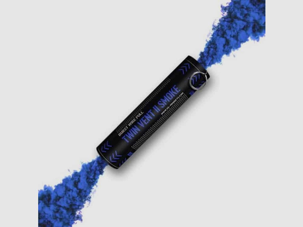 Enolagaye Twin Vent II Paintball Rauchgranate (blau)