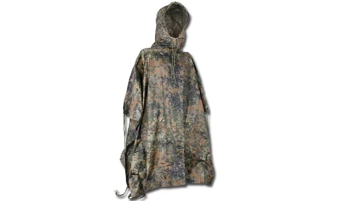 Poncho shelter cape Mil-Tec US - RipStop - Flecktarn - 10630021, image 2 of 2