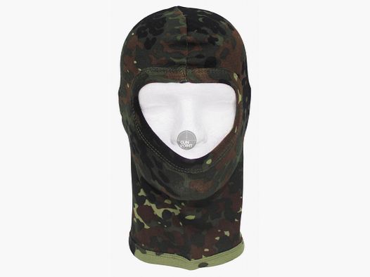 Balaclava, 1-Loch, dnn,flecktarn, 100 % Baumwolle