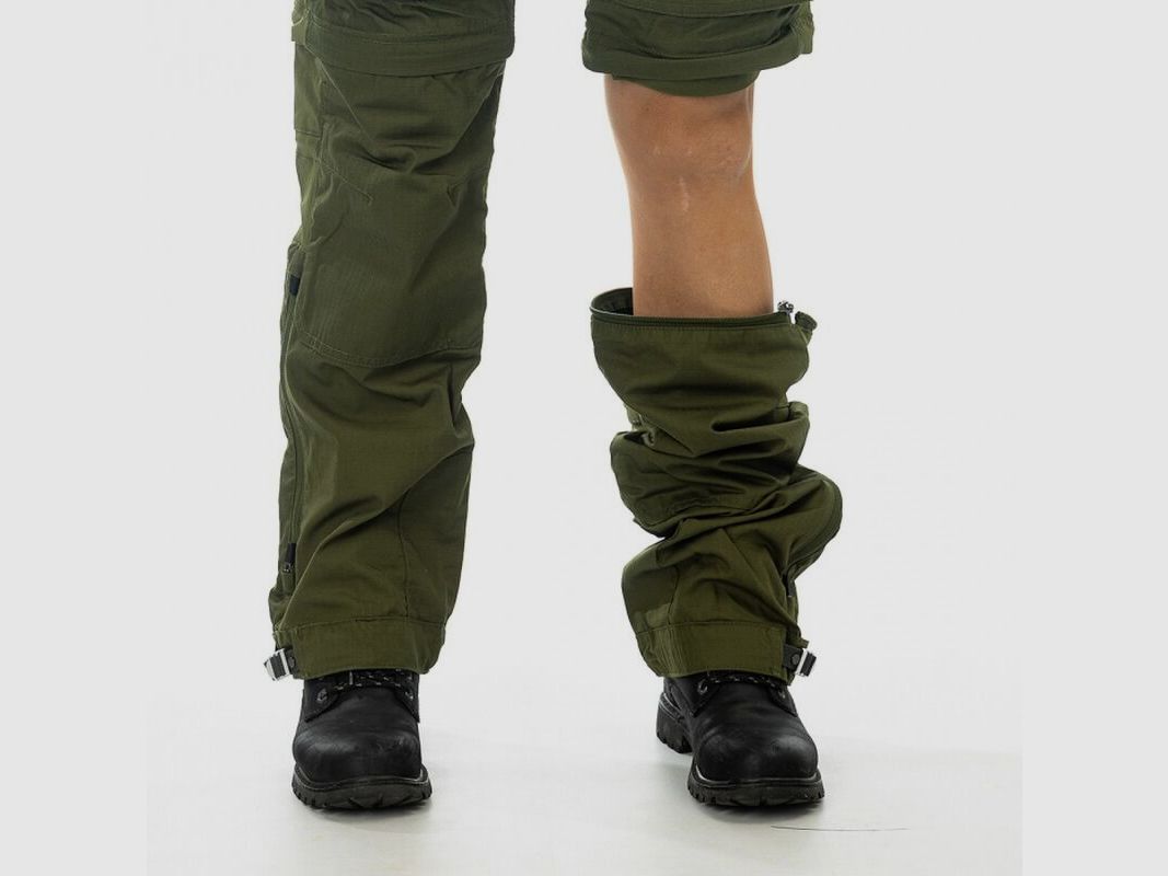 Arrak Damen Flexible Zip Off Hosen Grün