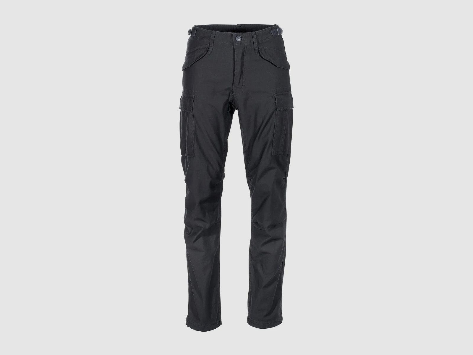 Vintage Industries Vintage Industries Hose M65 Heavy Satin Pant schwarz