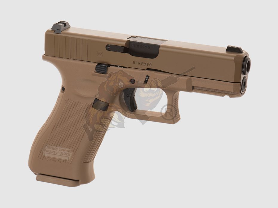 Glock 19X - Metal Slide, GBB 6mm BB - Coyote - VfC