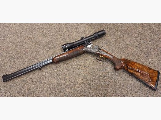 Cock double rifle Juch, Ferlach