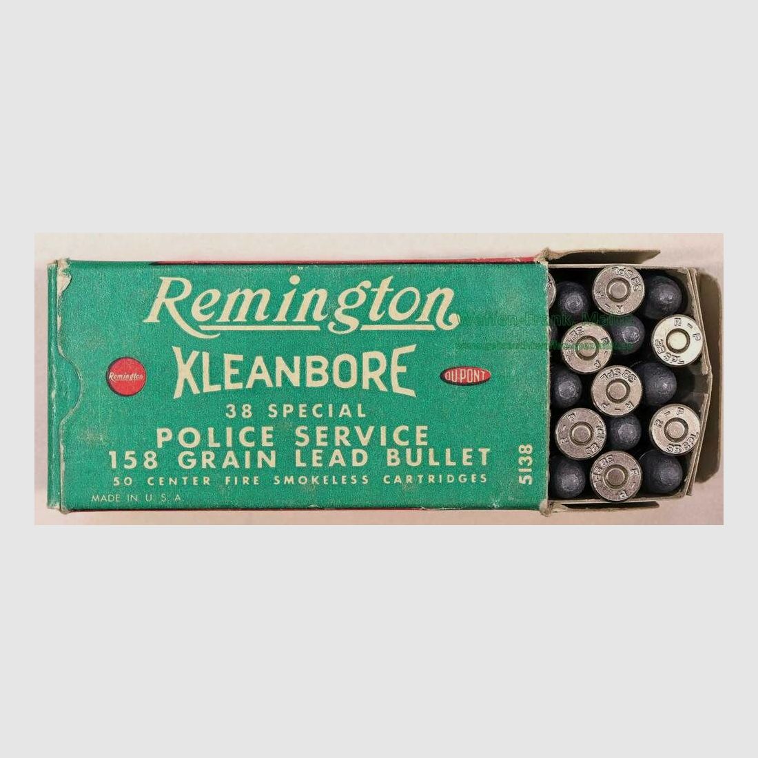 Remington - USA Revolverpatronen .38 Spec.