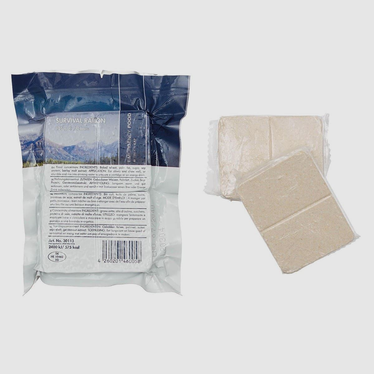 Survival Ration Notverpflegung 2 Riegel, 125g
