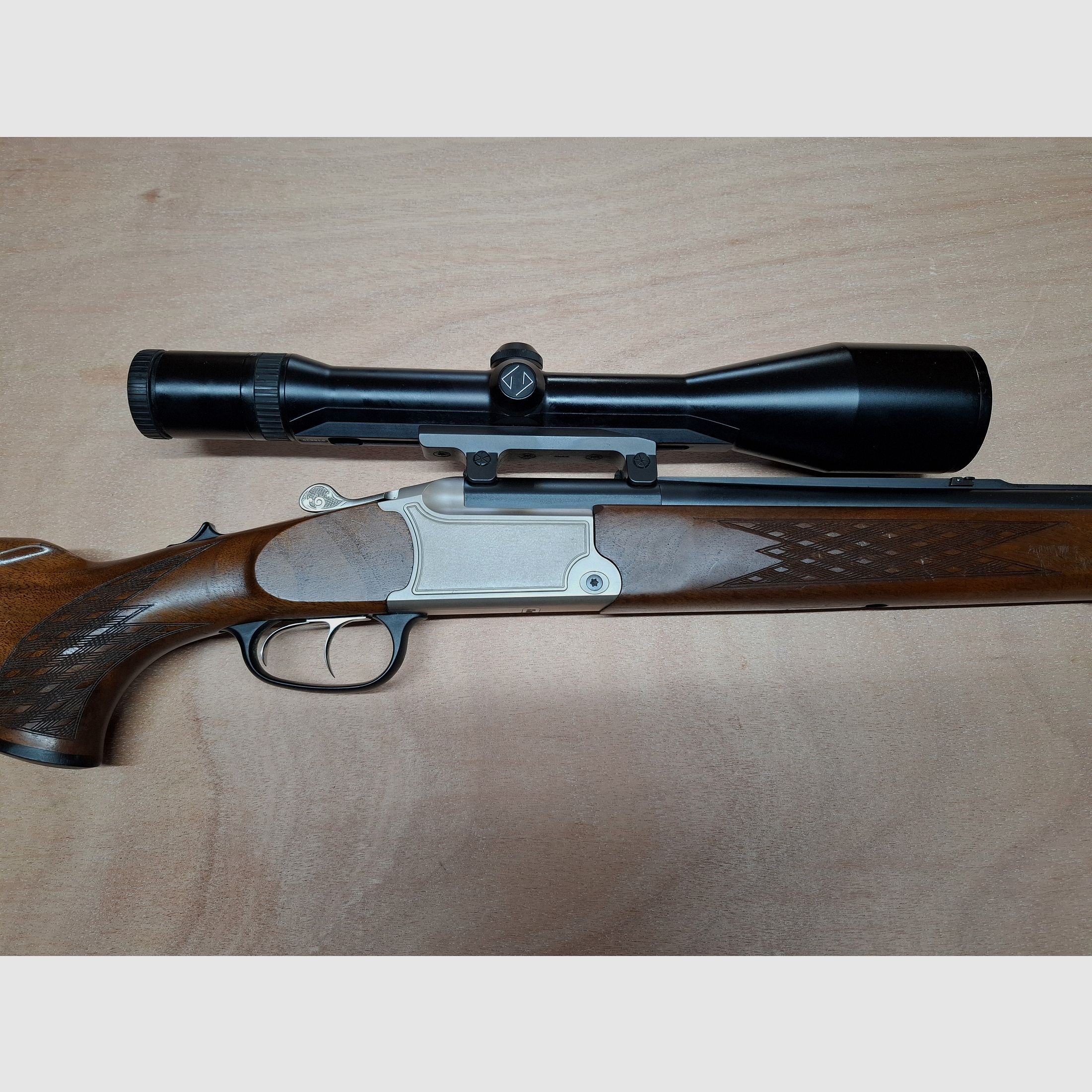 Blaser Bockbüchsflinte BBF 95 avec lunette de qualité Zeiss Diavari-ZM 3-12x56 T*