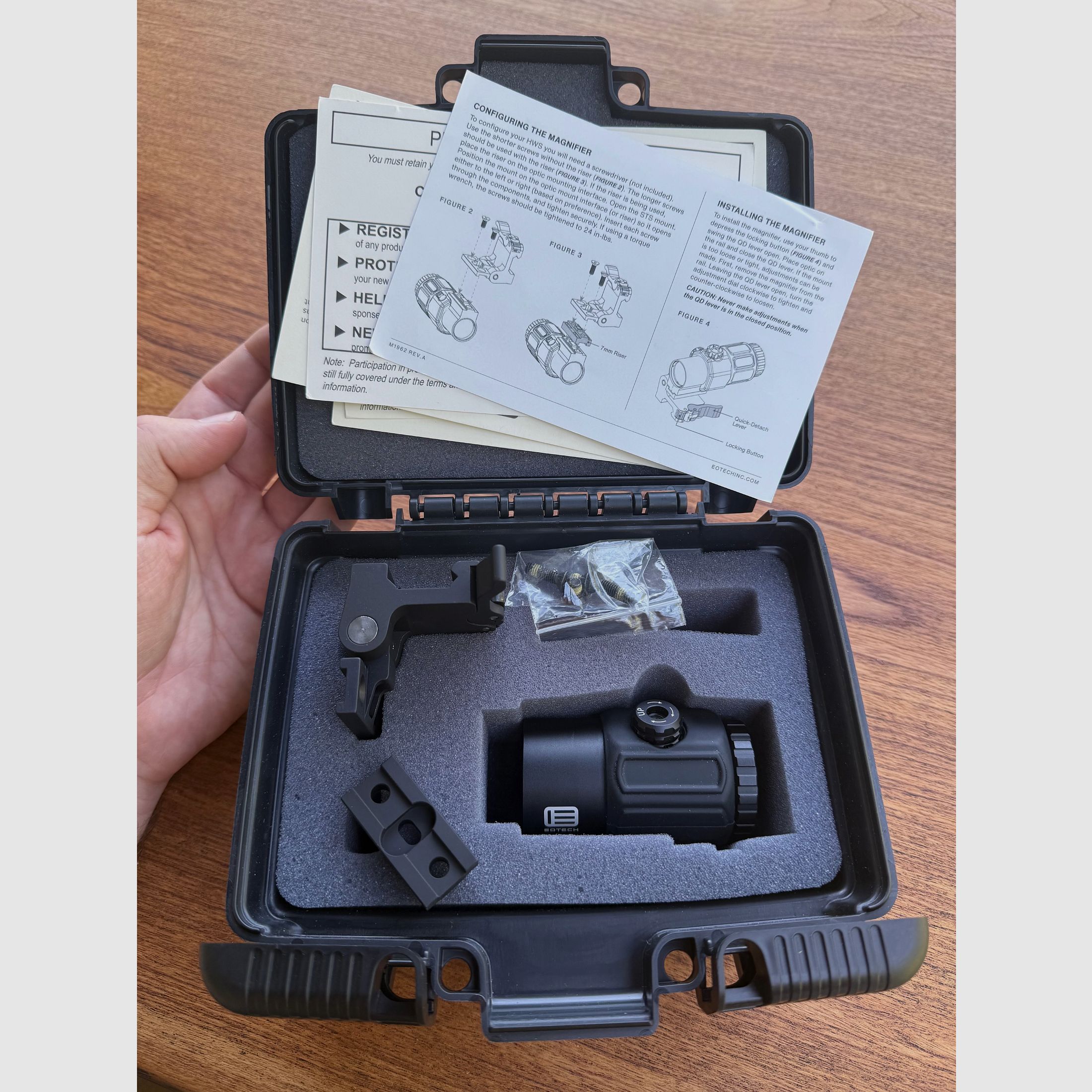 Magnificador Eotech G43 STS original en estado como nuevo, como G33