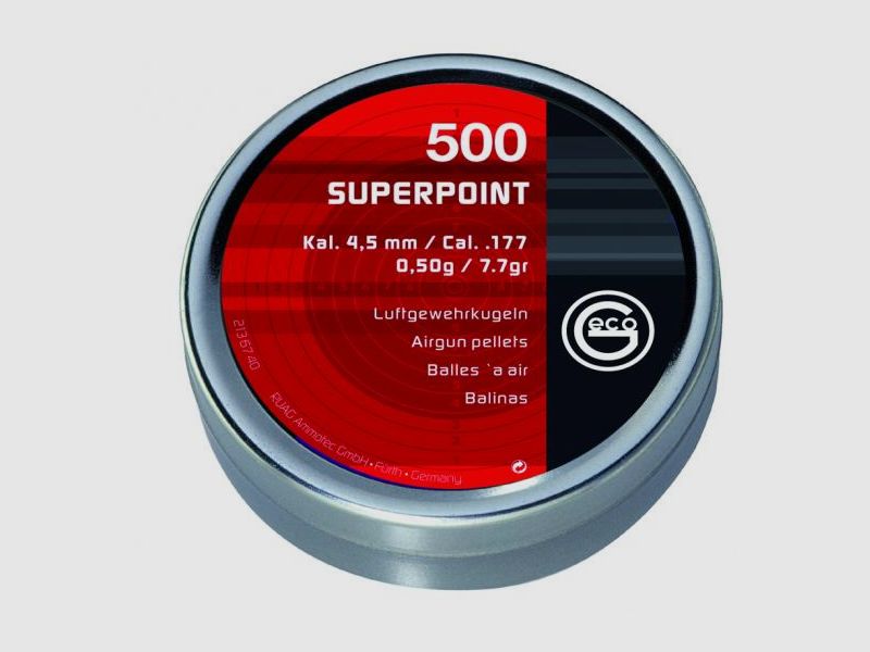 Geco Superpoint 4,5 mm - 500 pièces