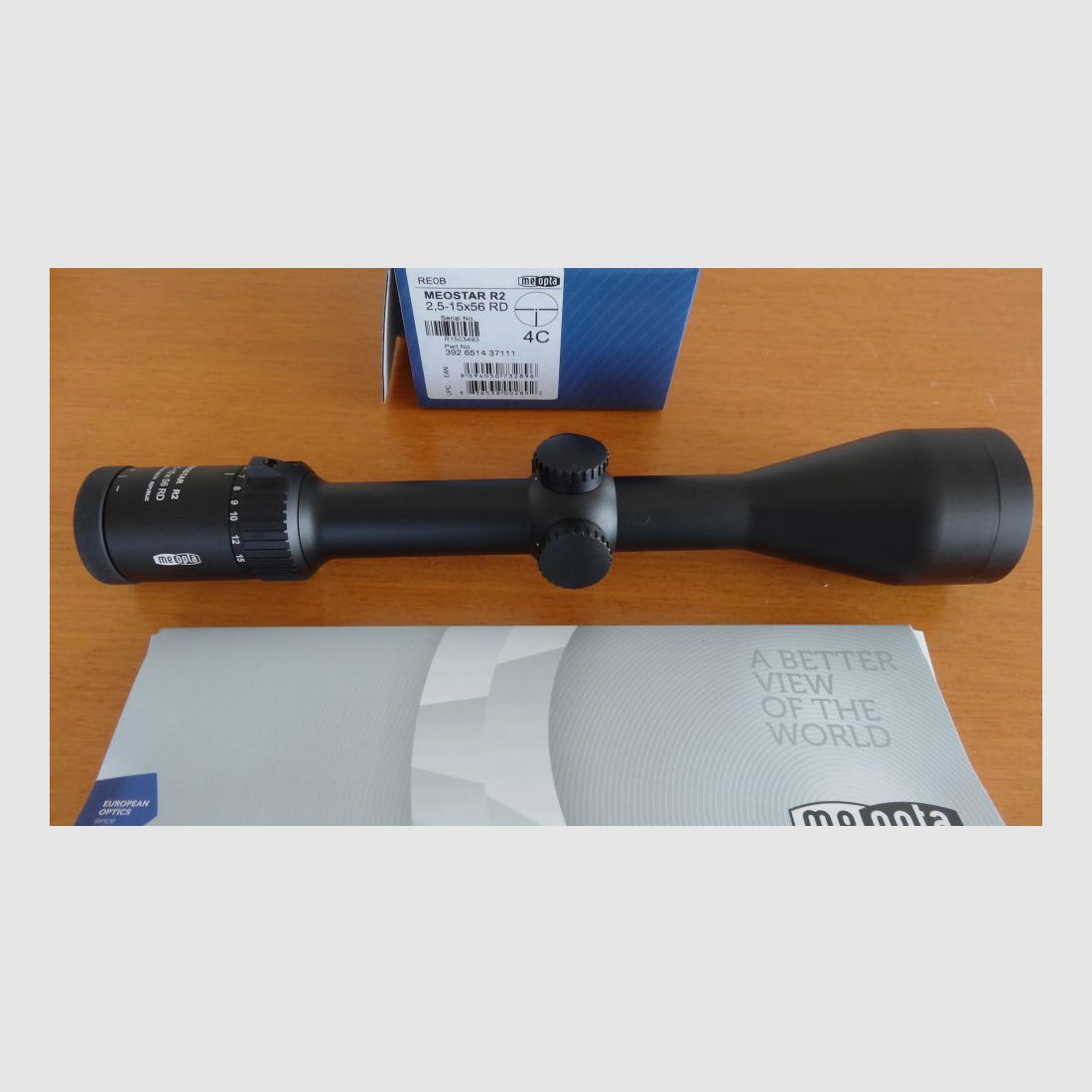 Meopta MEOPTA, MEOSTAR R2 RD 2,5-15X56 OHNE SCHIENE