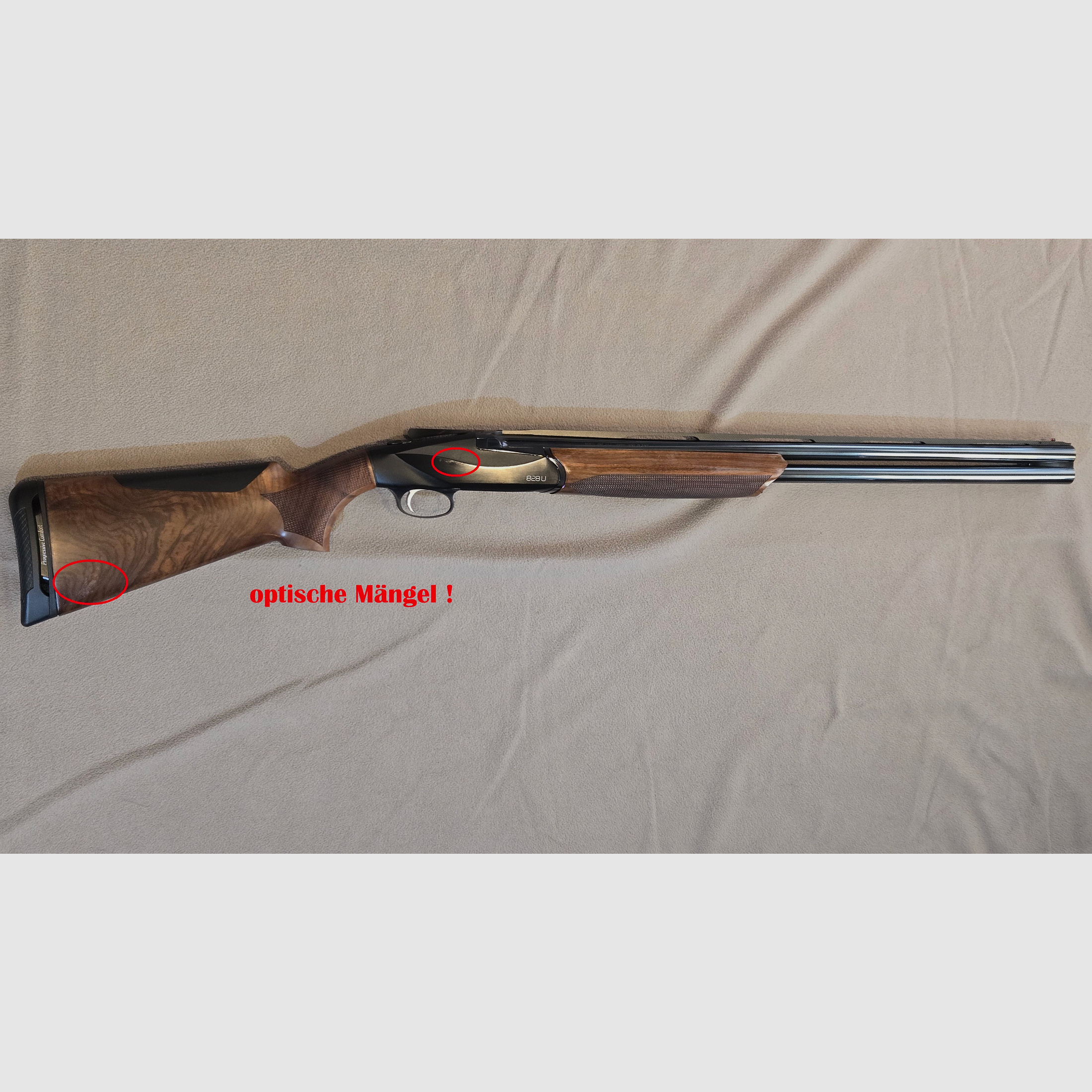 Benelli Bockdoppelflinte 828 U Black, als nieuw