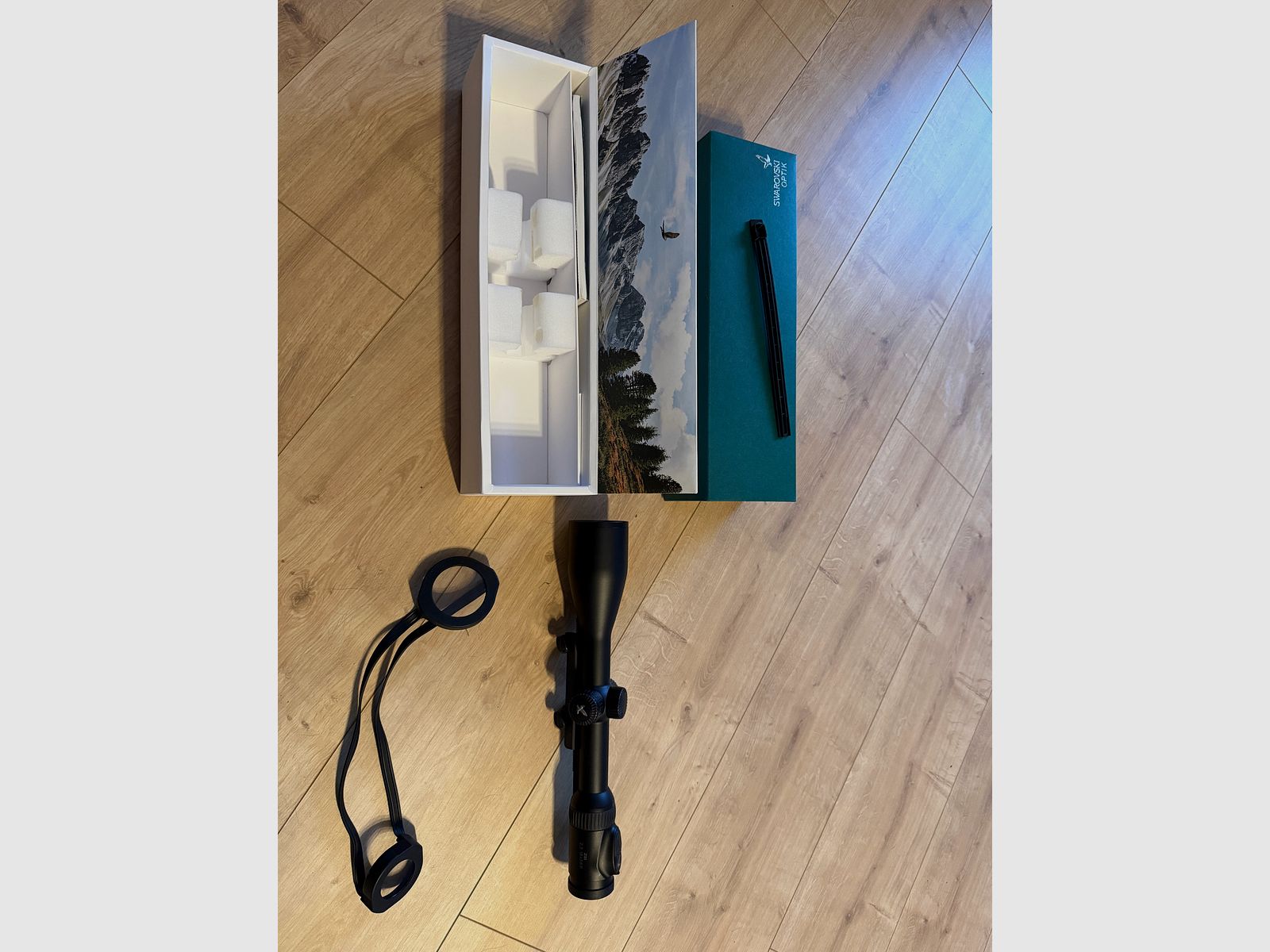 Zielfernrohr Swarovski Z8i 2,3-18x56 P SR Leuchtabs. 4A-I Schiene Rail neuwertig