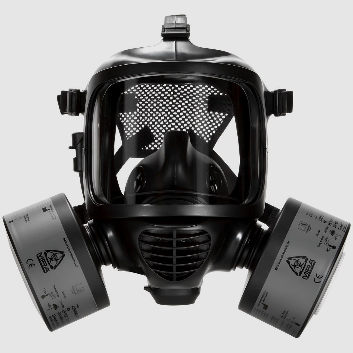 Gasmasker - CM-6 - Zwart - Universeel, afbeelding 5 van 7