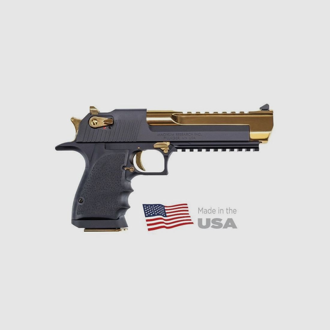 Desert Eagle Black T-Gold L6"