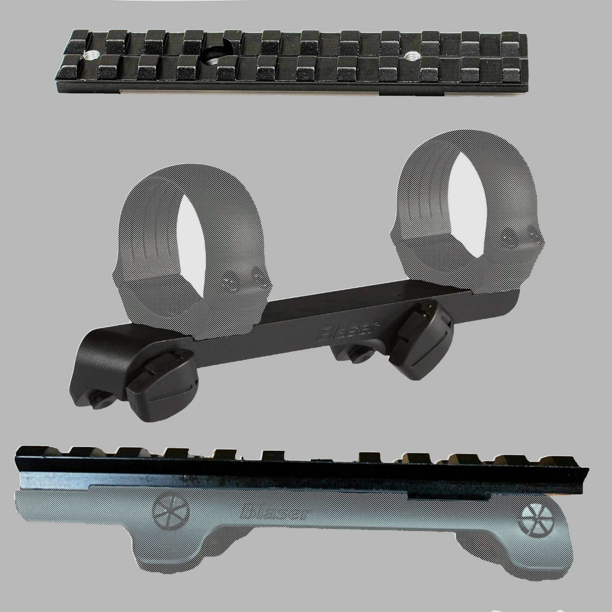 Einlegeschiene für ORIGINAL Blaser Sattelmontage