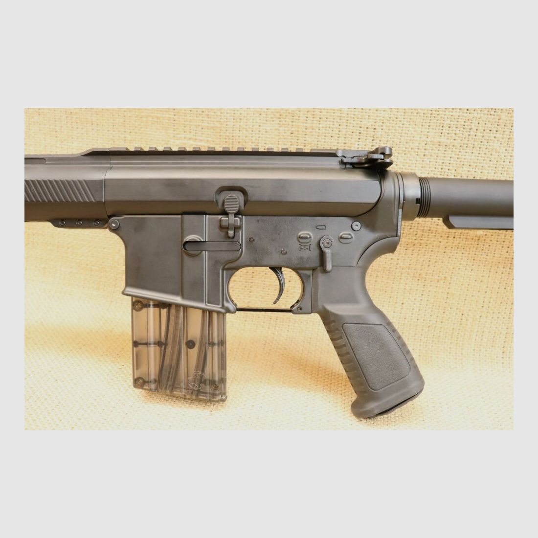 Fusil semi-automatique, Schmeisser AR15 Sport - y compris le chargeur de rechange .22lr