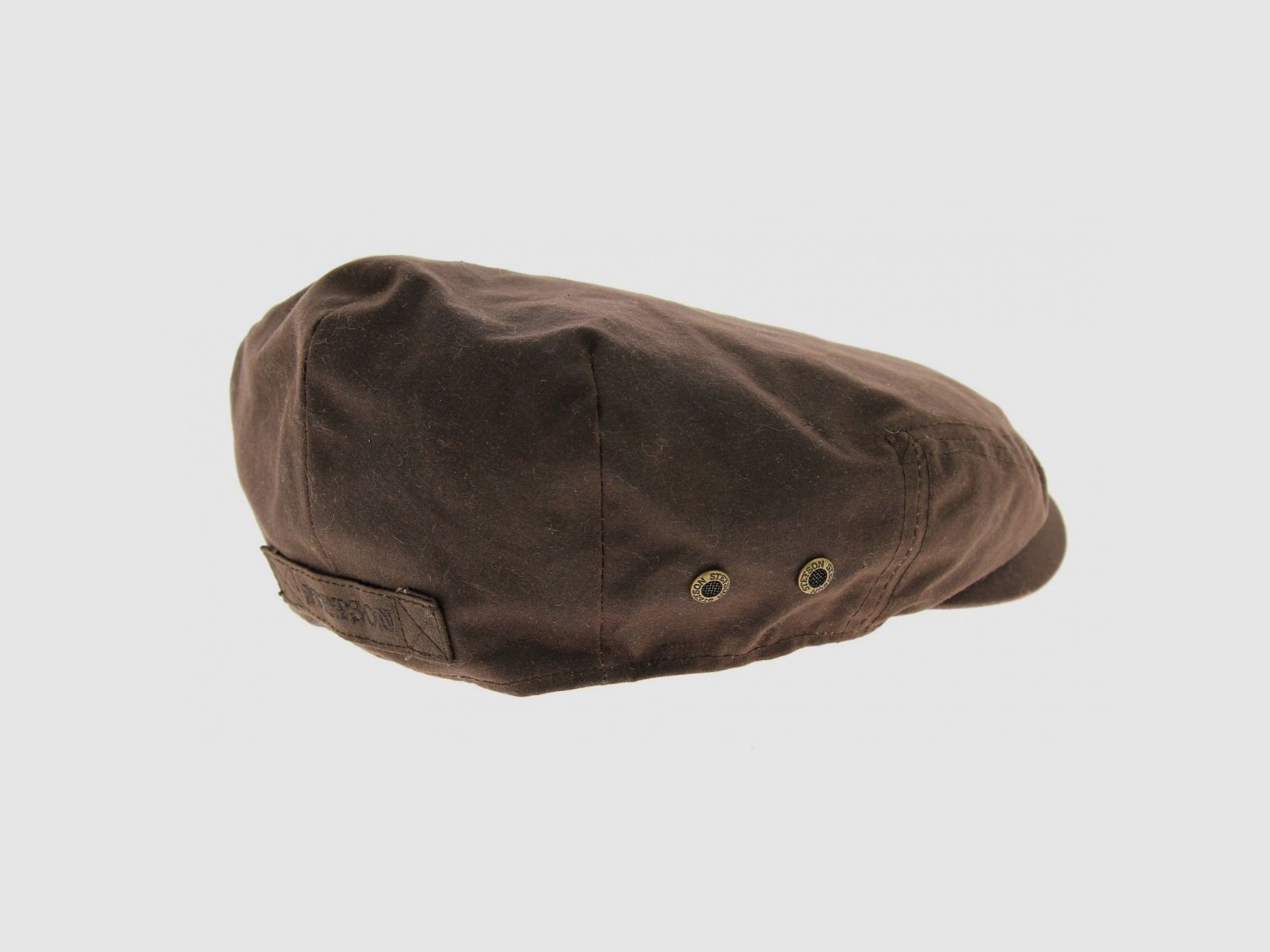 Stetson Cap Adin gewachste Baumwolle braun oder oliv, Bild 2 von 3