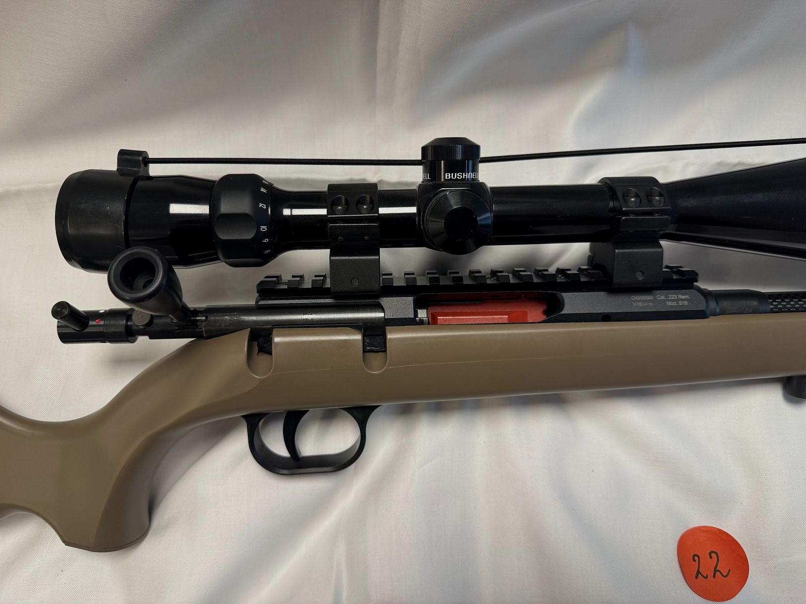 Voere S16 .223 Rem. – Repetierbüchse Kat. C + Bushnell-Optik – Erbwaffe Vorarlberg, Bild 4 von 5