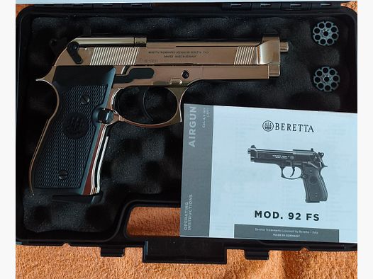 Beretta 92fs co2 Chrome 