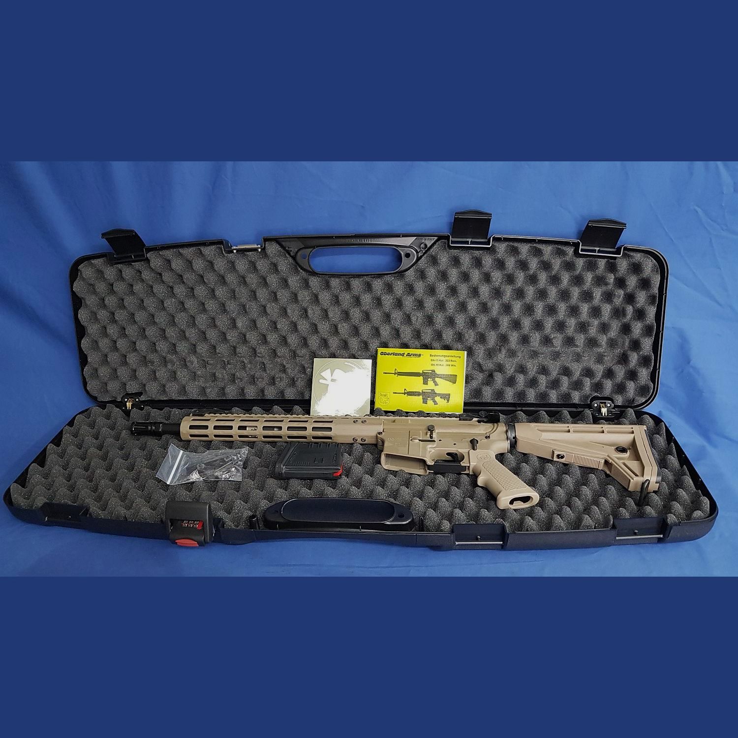 OA15 AUSTRIA, BL M4 14,5″ THOR .223 Rem“ OA-slime MLOK Handschutz 13″, Farbe: Dark Eaerth Brown (DEB), Bild 4 von 4
