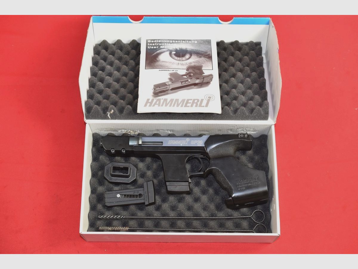 #7931 PISTOLET HAMMERLI SP20, kal. 22lr, zdjęcie 1 z 20
