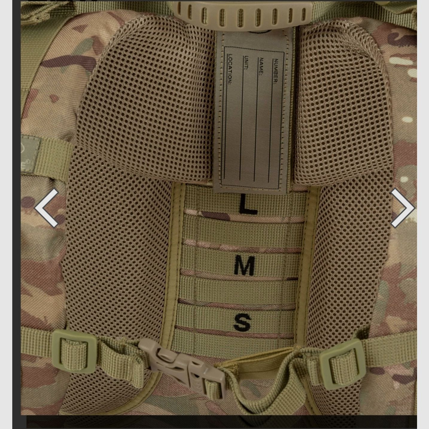 Rucksack Survival, tactique tacheté Pro Force Elite