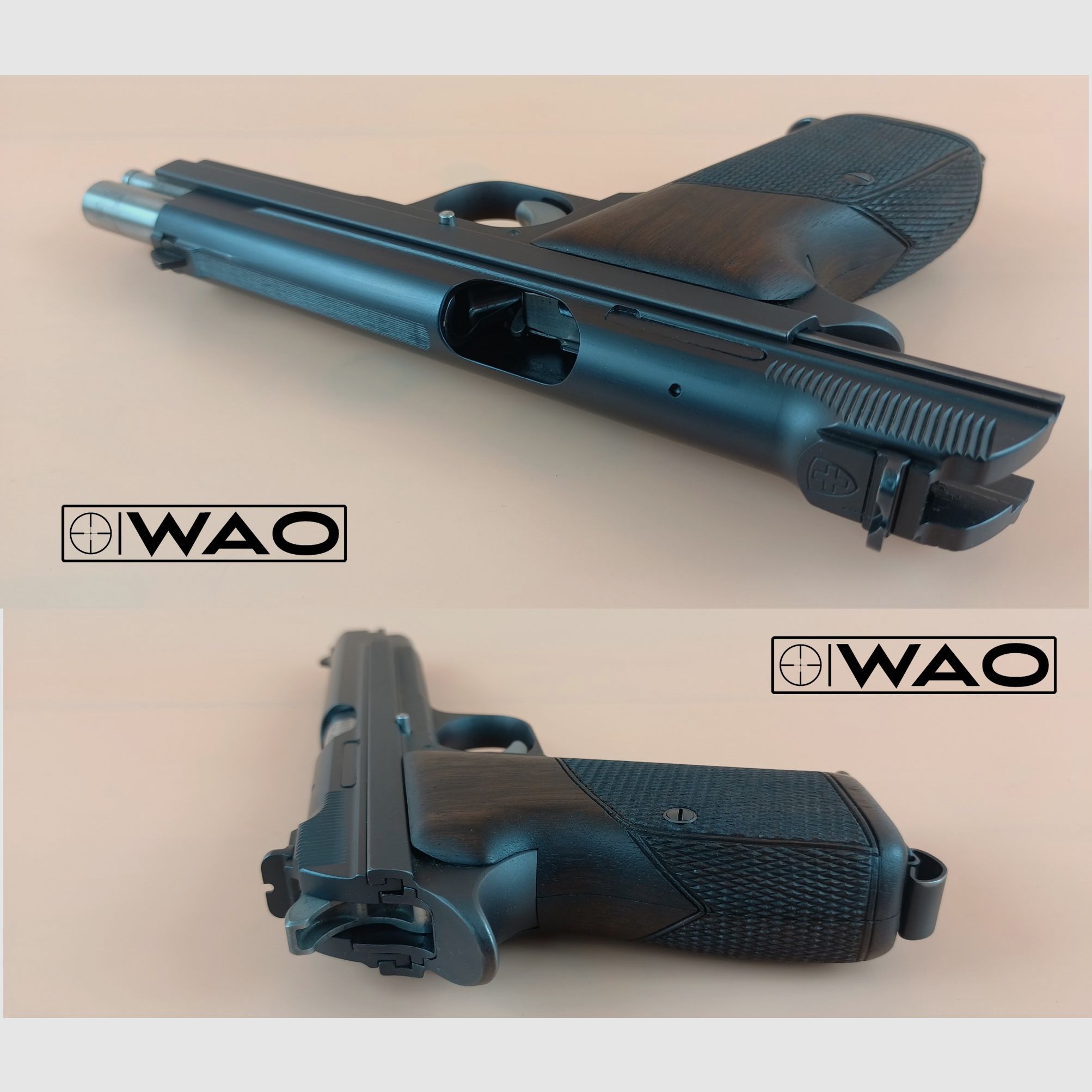 <SIG P210-2, P 210-2, Cal. 9mmLuger *Set con sistema intercambiabile Cal. .22lr*>