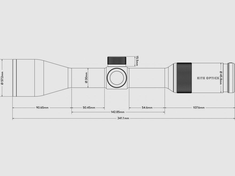 Kite Zielfernrohr B6 2-12X50 - Abs.: 4AI