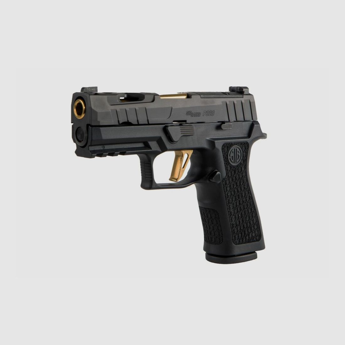 Sig Sauer SIG SAUER P320 XCarry Spectre Zwart-Goud + ROMEO-X PRO Rood Punt | 3 MOA - 9 mm Luger