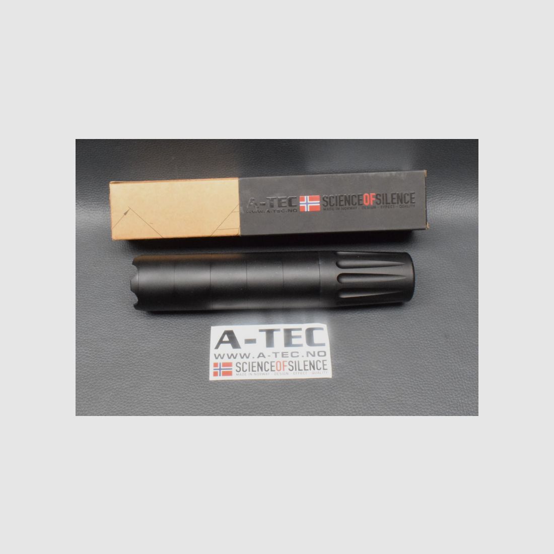 A-TEC Schalldämpfer Subsonic 5, Kaliber .458/10MM, Neuware aus Geschäftsauflösung