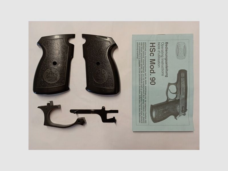 Ersatzteile Griffschalen Gebrauchsanleitung für Mauser HSc 90