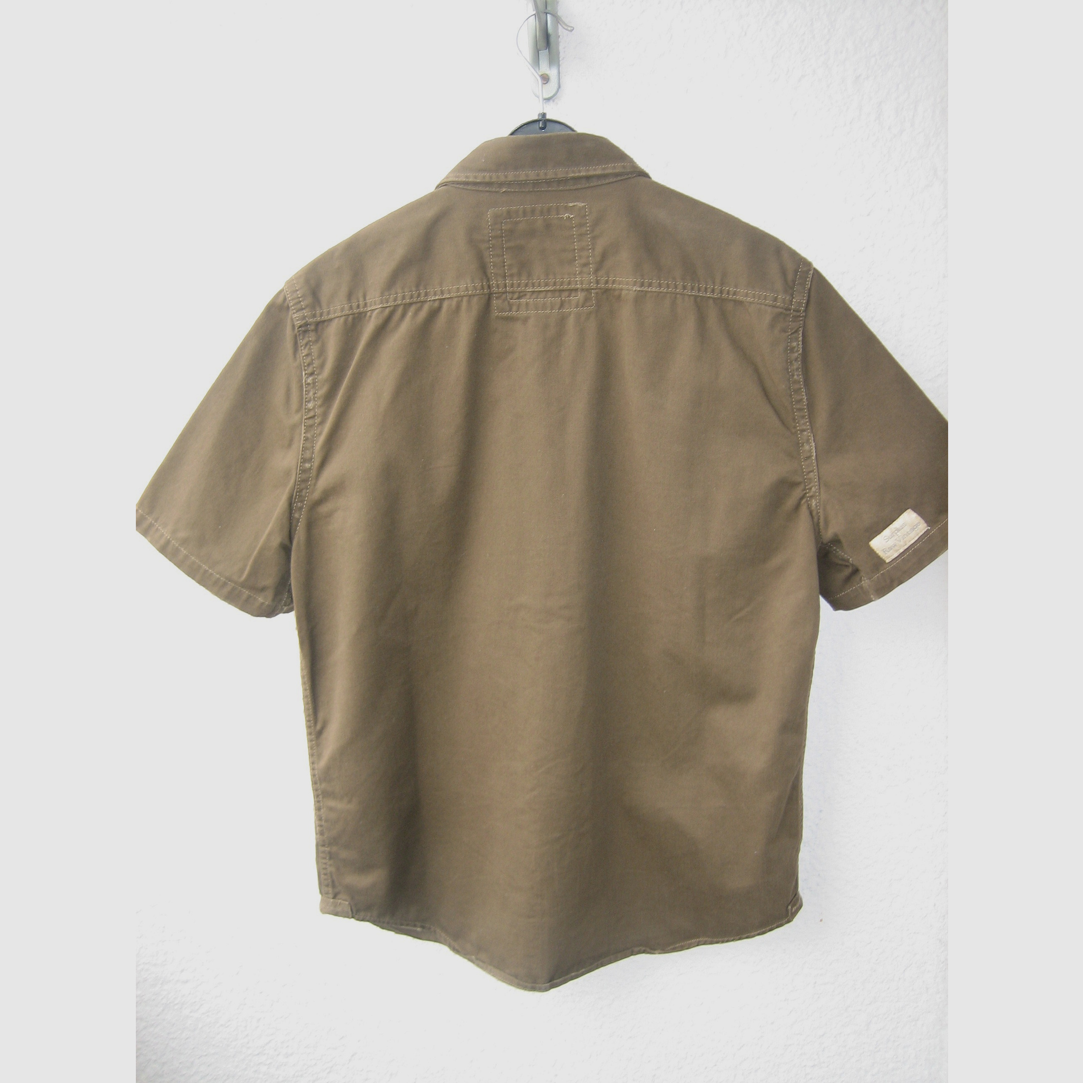 Surplus Raw Vintage short-sleeve shirt, khaki, size XL - TOP condition