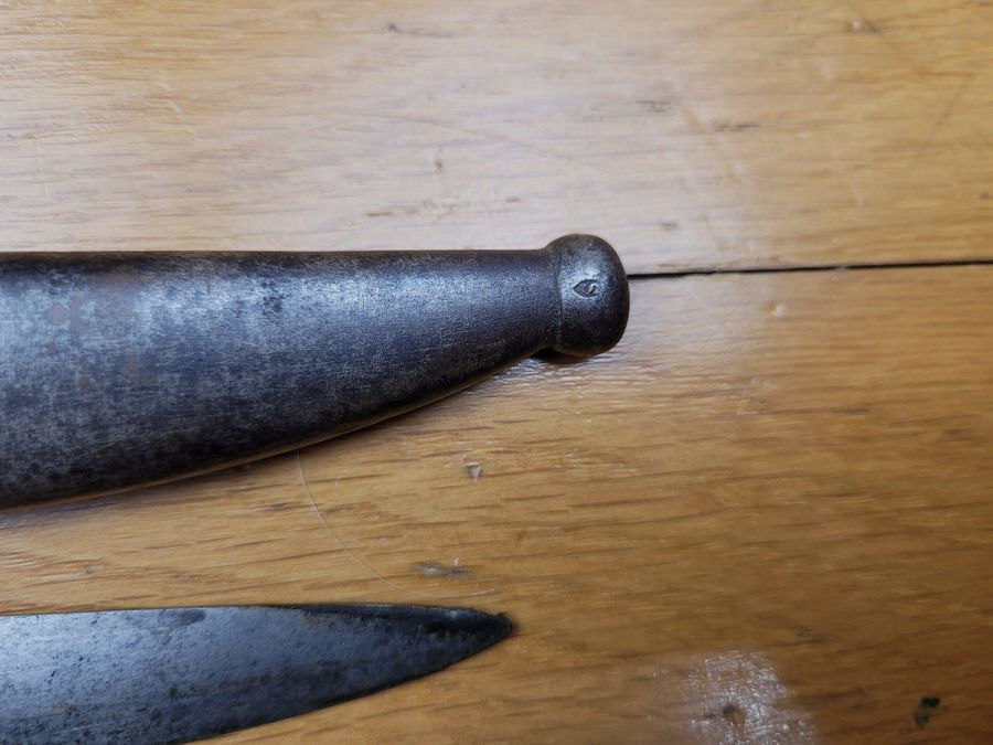 Sehr schöne Chassepot-Bajonett – Mre NATIONALE de Châtellerault – mit Nummer – TBE, Bild 6 von 14