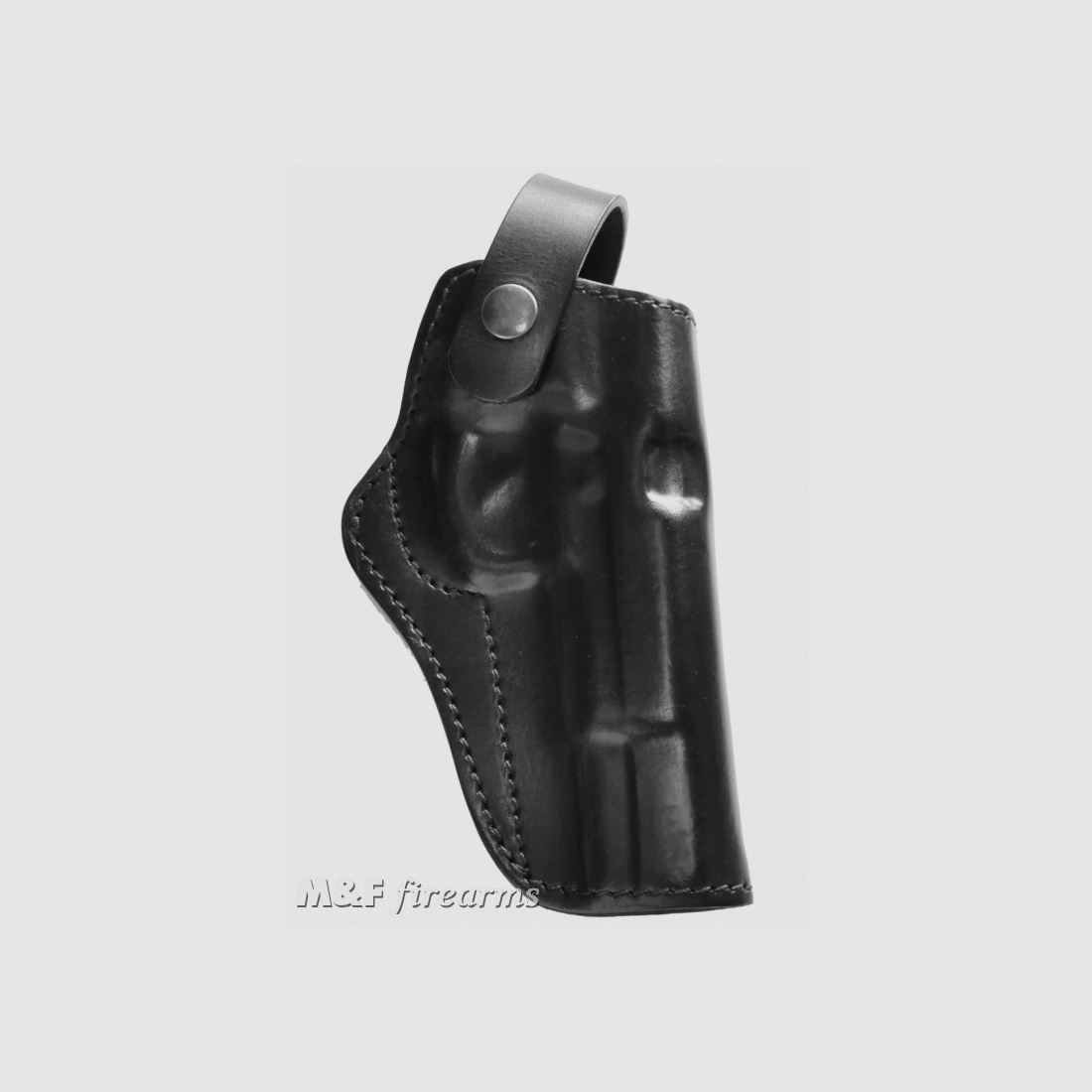 Holster für COLT 1911 NVP (New Vario Patent) aus schwarzem Leder