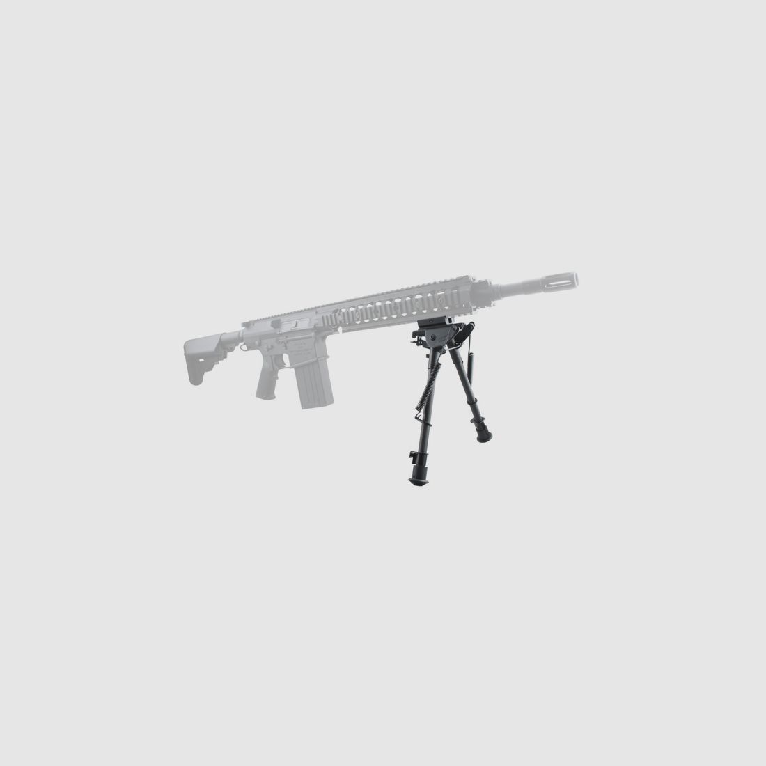 Bipied pour carabine Rokstad Carbon 6N - Grenadière ou rail Weaver - 23-34,5cm, image 10 sur 10
