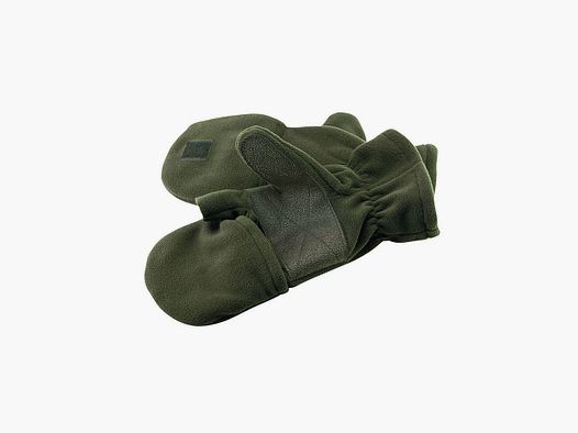 Gants-moufles chasse polaire renforts paume