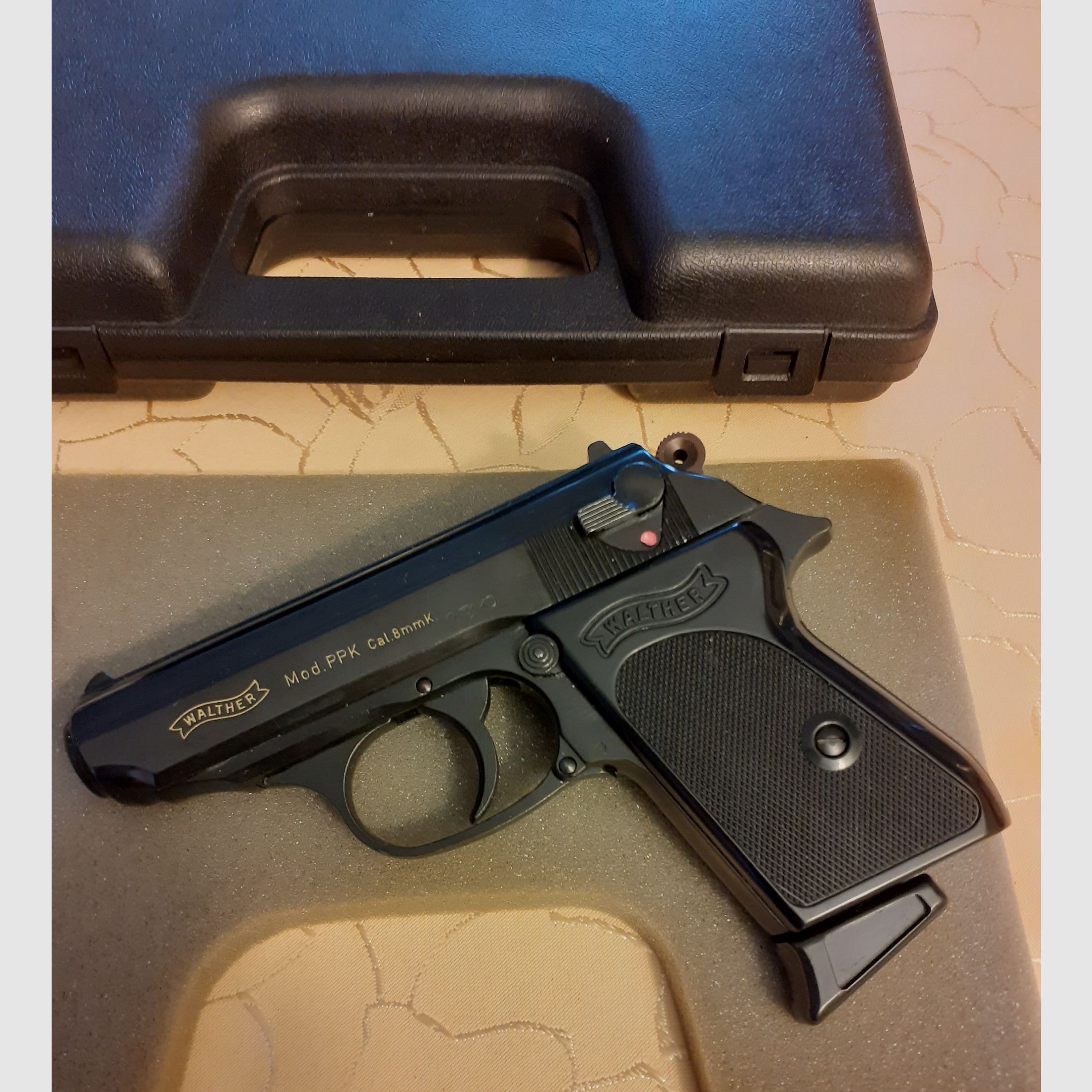 Walther PPK kaliber 8mmK pistolet alarmowy 8mm PTB 502