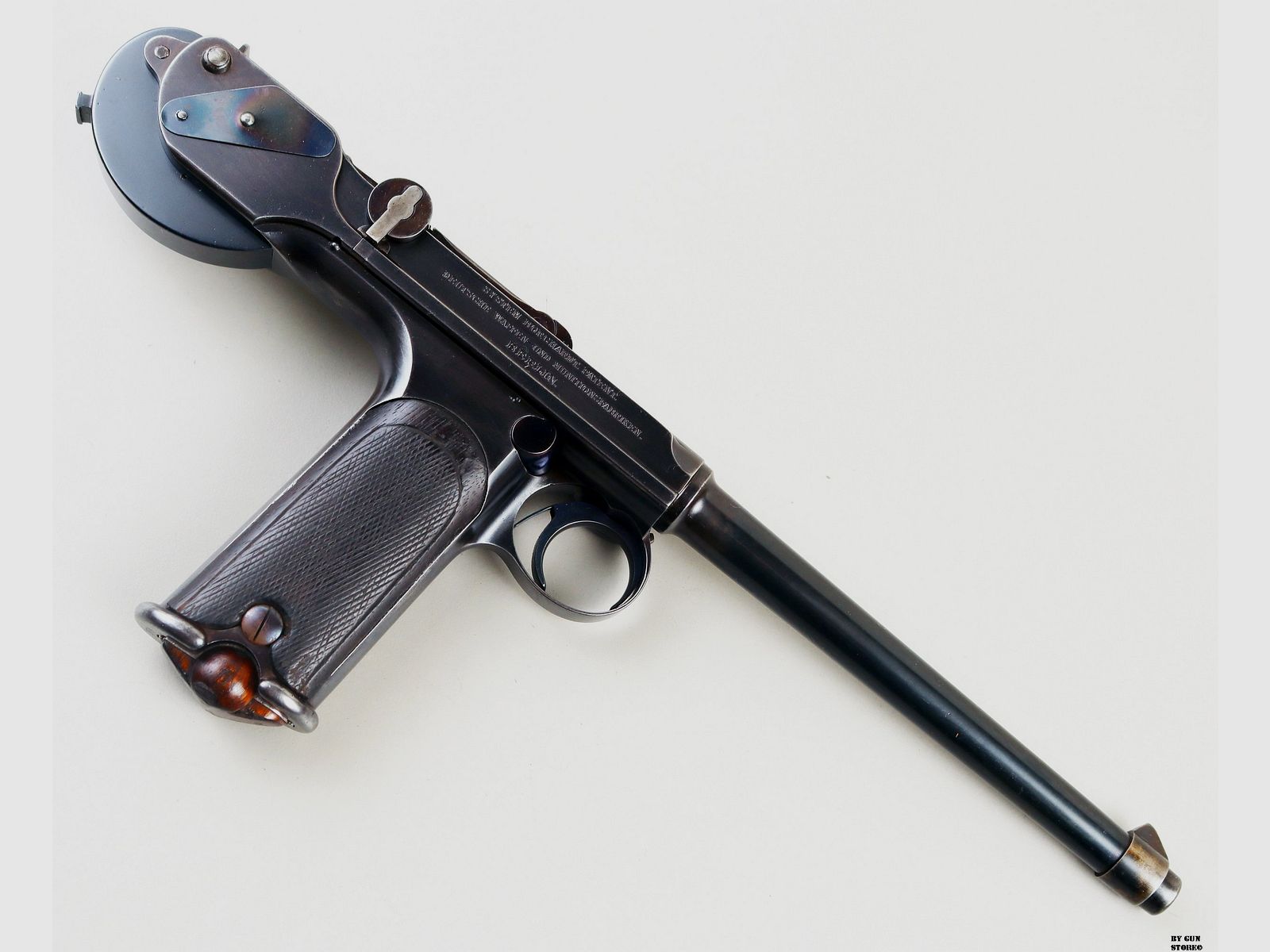 DWM Borchardt pistol mod. C93 cal. 7.65×25 matr. 1208, image 20 of 27